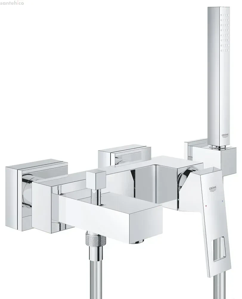 Змішувач для ванни з душем Grohe Eurocube хром 23141000
