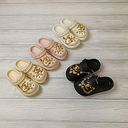 Модні крокси пінка для дівчинки