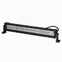 Фара світлодіодна Brevia 120W (40x3W), 11200Lm, CREE, 554x82x90mm, FLOOD