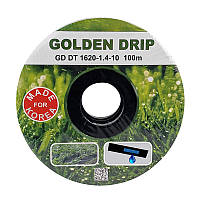Крапельна стрічка GOLDEN DRIP 10см 100м 8 mil з плоским емітером