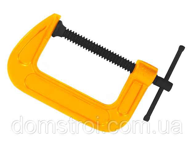 Струбцина гвинтова G-подібна СИЛА (329111) 2"/ 50 мм, фото 1