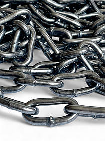 Ланцюг 8 мм сталевий довголанковий, 10 метрів