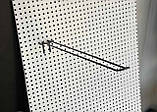 Металевий перфораційний лист (панель) с загибом білого кольору 100*100 см, фото 4