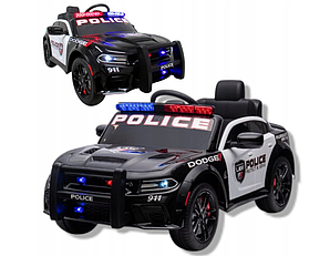 Дитячий електромобіль Dodge CHARGER POLICE EVA