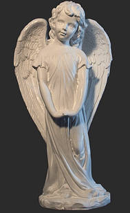Скульптура ангелика з штучного мармуру № 1509