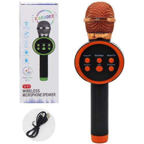 Мікрофон бездротовий "Wireless Microphone", червоний, фото 1