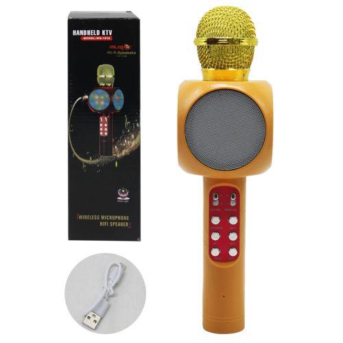 Бездротовий мікрофон "Hi-fi Speaker", золотистий, фото 1