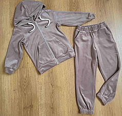 Спортивний костюм для дівчинки велюровий Лана | на зріст 92-116р., фото 5