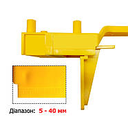 Кондуктор для шкантів Ø 6, 8, 10 мм - Столярний шаблон для складання меблів - yellow, фото 4