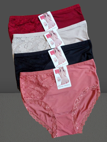 Труси плавки жіночі стрейч №6120 р.54 56 58 .Від 6шт по 49грн., фото 1