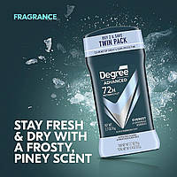 Дезодорант антиперспірант чоловічий стік Degree Everest MotionSense 72 H - 2 шт по 76 грам, фото 6
