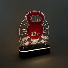 LED нічник, нічник з ім'ям, іменний нічник, нічник з індивідуальним дизайном, LED нічник з ім'ям, 3D нічник