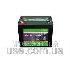 Акумулятор AGM, 45 А*год, 12В, 12 Вольт, V, 45 Ампер-годин, а*год, Ah, AH, АКБ, герметичний, для інвертора, ДБЖ