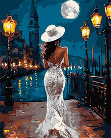 Набір для розпису по номерам 40*50см Біля причалу KHO8544