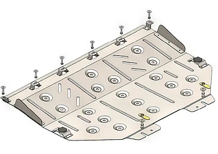 Захист двигуна Mazda 3 BM/BN (2013-2019) Кольчуга