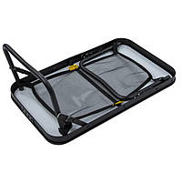Туристичний Стіл Розкладний Bo-Camp Woodbine Compact 56x34 cm Black/Wood look (1404190) Кемпінговий Складаний Столик для риболовлі, фото 7