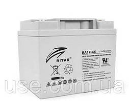 Кислотно-свинцевий акумулятор 12 Вольт, 45 А*год, Ампер-годин, А/год, AH, 12В, V, АКБ для ДБЖ, UPS