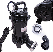 Занурювальний насос 2000 Вт для брудної та чистої води  25000 л/год  Bass Polska 8020 з подрібнювачем та додатковим ріжучим лезом