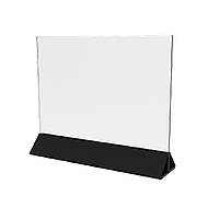 Менюхолдер EKOSTAR тейбл тент А4 горизонтальний