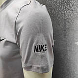 Чоловіча однотонна  футболка сіра, фото 3