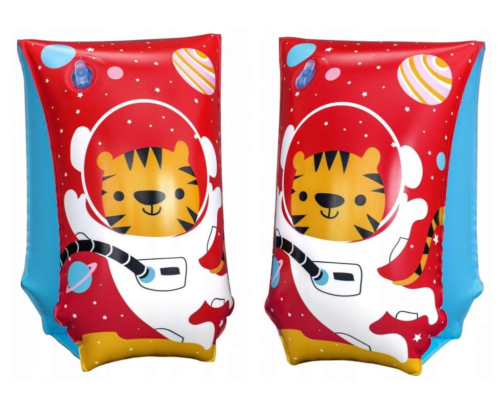 Надувні нарукавники Тигри, 30x15см, 5-12л, Bestway 32102-tigers, фото 1