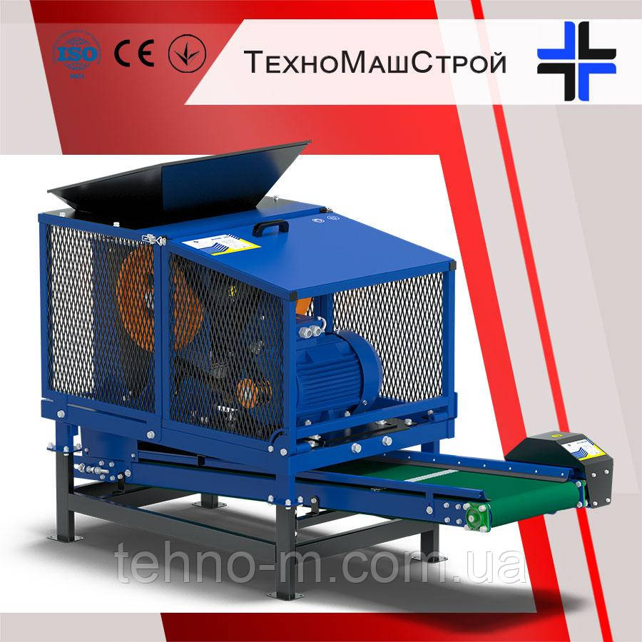 Щокова дробарка для каменю та цегли Bizon-300 з транспортером.