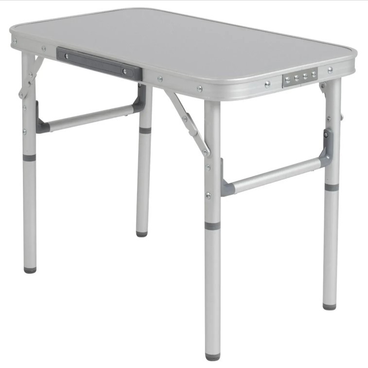 Туристичний Стіл Розкладний Bo-Camp Premium 56x34 cm Grey (1404419) Кемпінговий Складаний Столик для риболовлі, фото 1