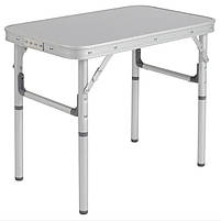 Туристичний Стіл Розкладний Bo-Camp Premium 56x34 cm Grey (1404419) Кемпінговий Складаний Столик для риболовлі, фото 3