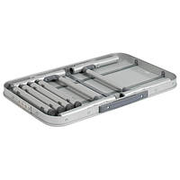 Туристичний Стіл Розкладний Bo-Camp Premium 56x34 cm Grey (1404419) Кемпінговий Складаний Столик для риболовлі, фото 9