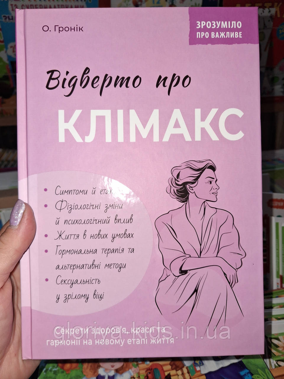 Книга Відверто про клімакс