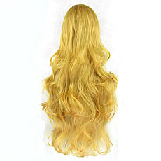 Довгі перуки RESTEQ — 80 см, золотисті хвилясті волосся для косплею, аніме та тематичних образів, високоякісна перука для, фото 4