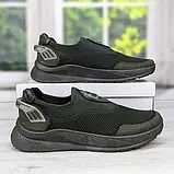 Кросівки чоловічі Dago Style літні сітка кольору хакі, фото 4