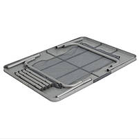 Туристичний Стіл Розкладний Bo-Camp Premium 100x70 cm Grey (1404422) Кемпінговий Складаний Столик для риболовлі, фото 8