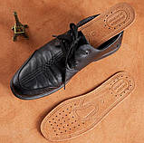 Устілки з натуральної свинячої шкіри 25,5 см дихаючі, фото 3