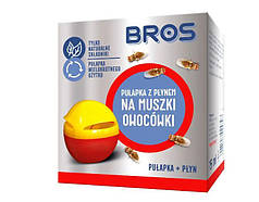 Пастка + рідина для плодових (фруктових) мошок 15мл ТМ Bros