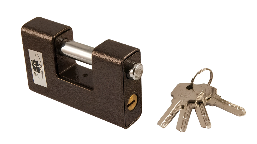 Замок навісний EXTRA П-подібний 80мм лазерний ключ