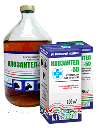 Клозантел-50 200 мл ветеринарний протипаразитарний препарат