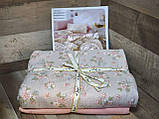 Муслінова постільна білизна Євро, фото 4