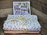 Муслінова постільна білизна Євро, фото 2