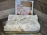 Муслінова постільна білизна Євро, фото 6