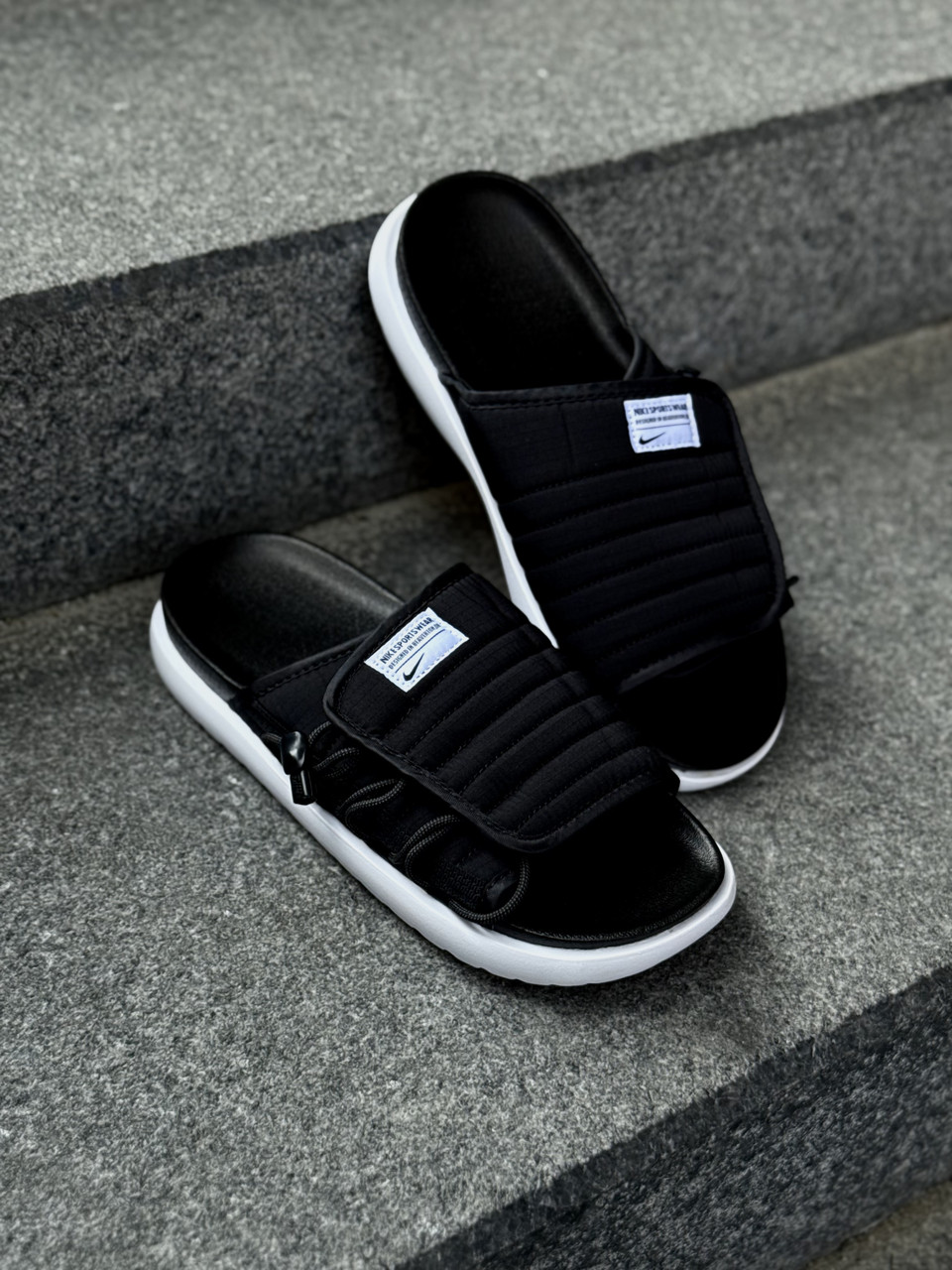 Капці чоловічі Nike Asuna 2 Slides "Black/White" / DC1457-101, фото 1