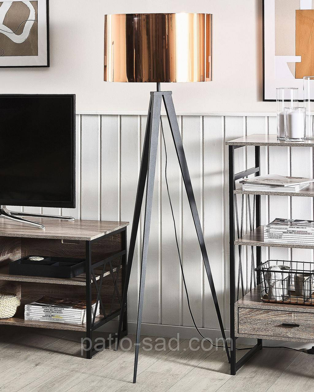 Підлогова лампа Мідний метал STILETTO, фото 1