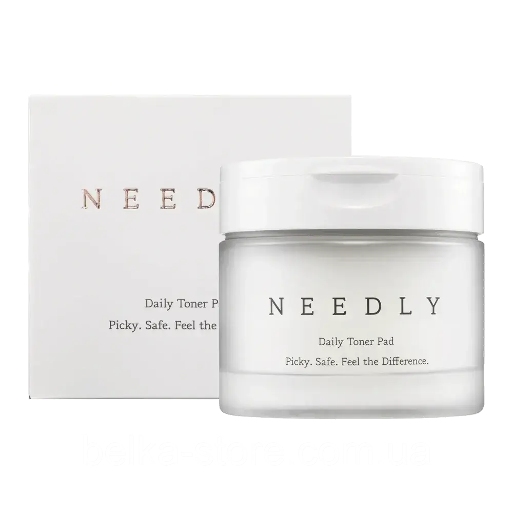 Пілінг-пади з BHA і PHA кислотами Needly Daily Toner Pad, 60 шт, фото 1