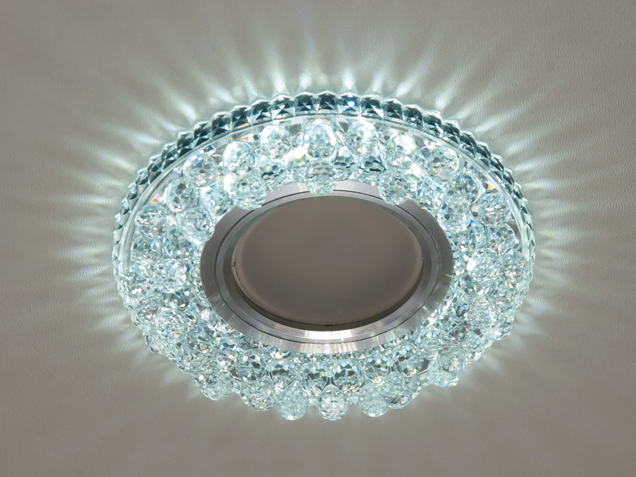 Світильник вбудований з LED-підсвіткою для підвісних стель 8108WH