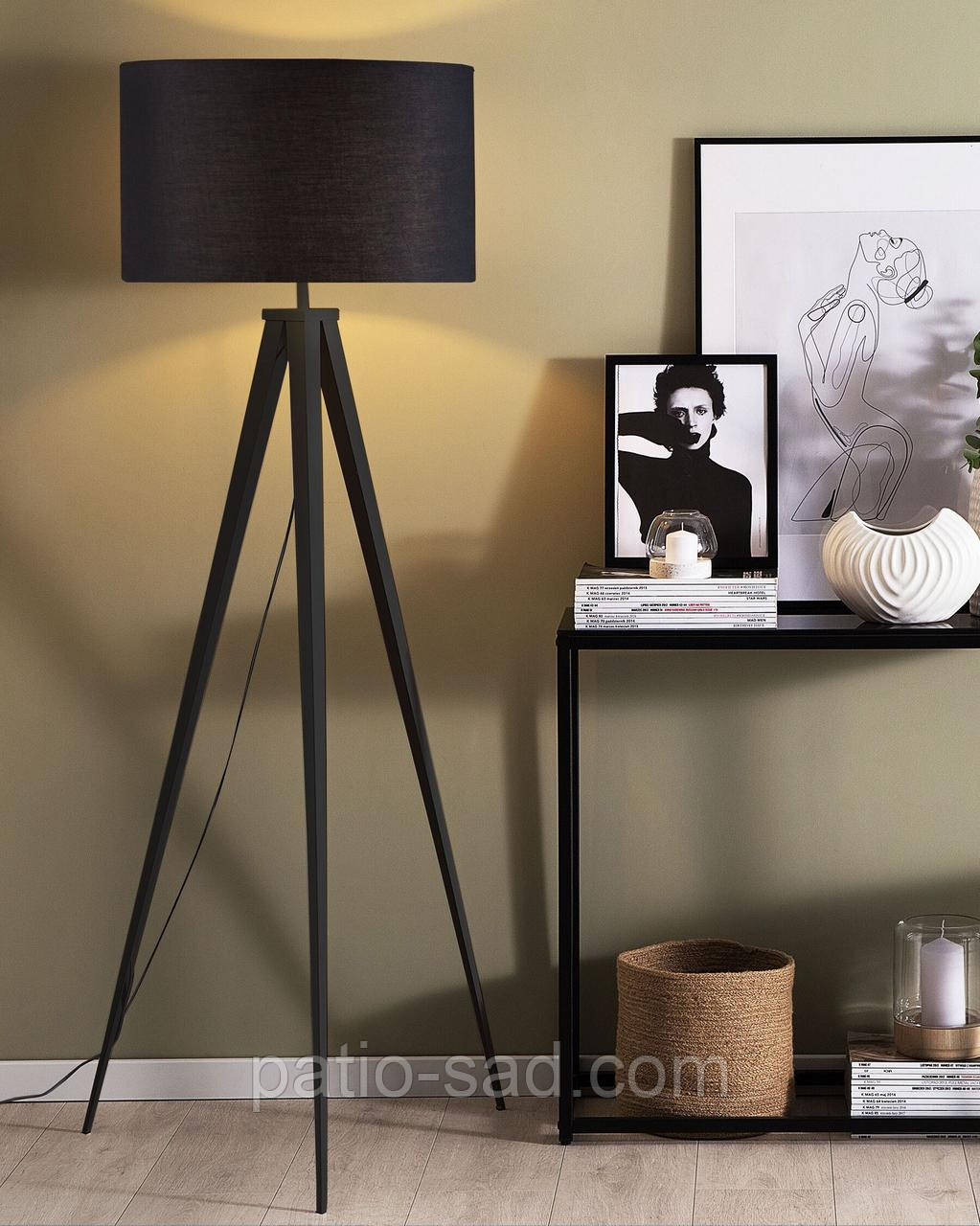 Торшер STILETTO Метал, колір Чорний, фото 1