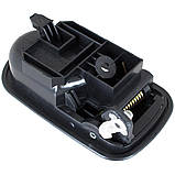 Mazda 323 V VI 94-03 передня внутрішня ручка ЧОРНА ліва, фото 2