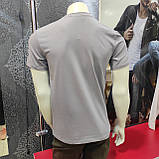 Чоловіча однотонна  футболка сіра, фото 2