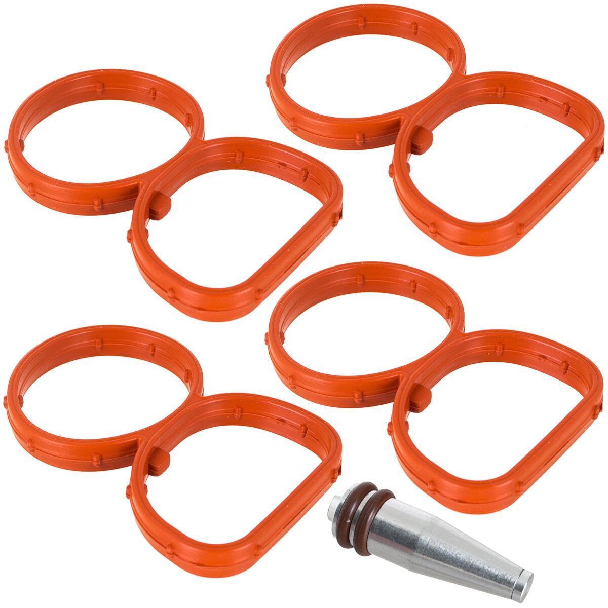 BMW X3 E83 08-11 N47 D20 ущільнювачі заслінки впускного колектора 5 шт. встановити, фото 1