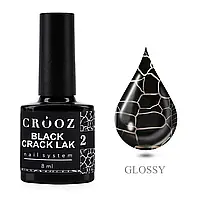 Crooz Гель-лак Crack lak No02 Black