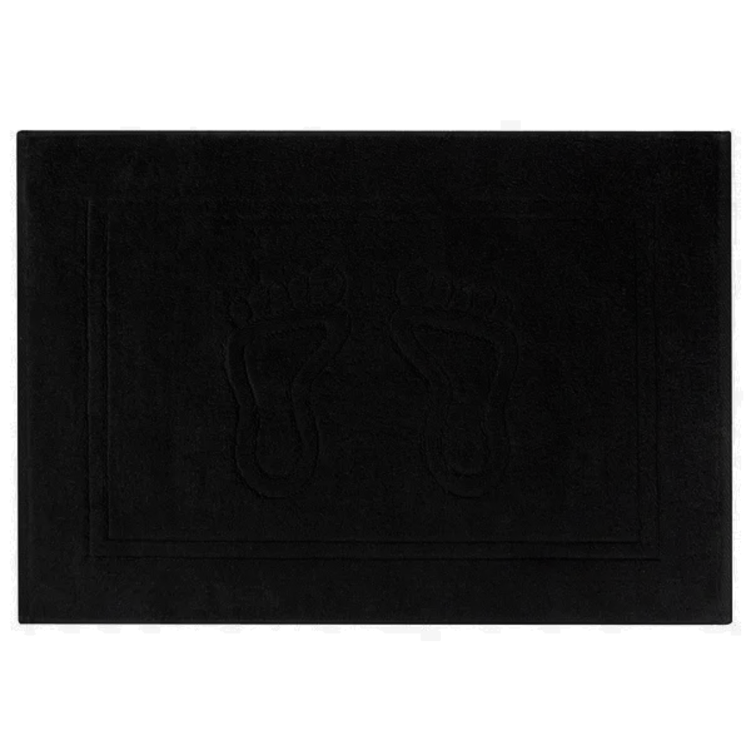 Рушник махровий для ніг 50*70 Barber-Spa Black 700 грм/м2